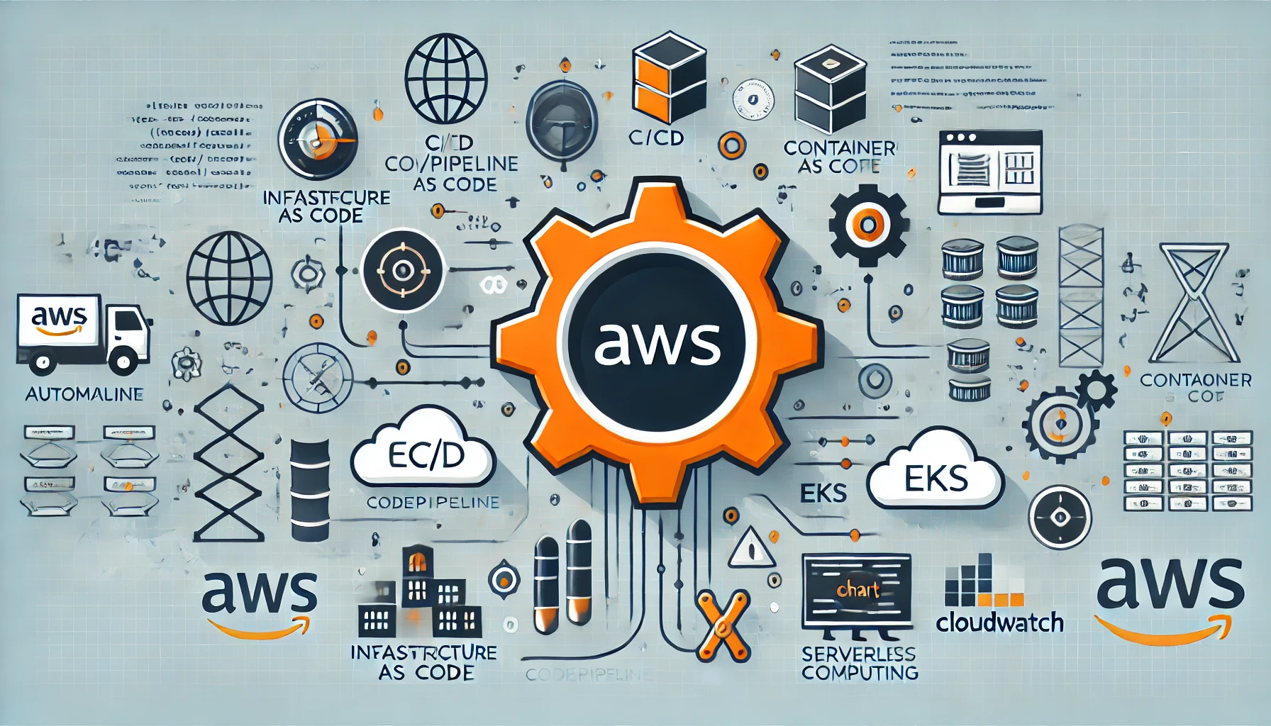 AWS DevOps Illustration